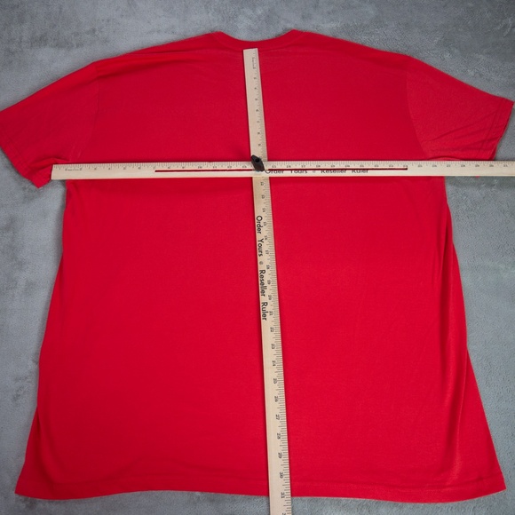 Forever Trump Flag Patriot Men Women 2XL XXL Red Unisex Graphic Tee T-Shirt NWOT - Picture 10 of 12